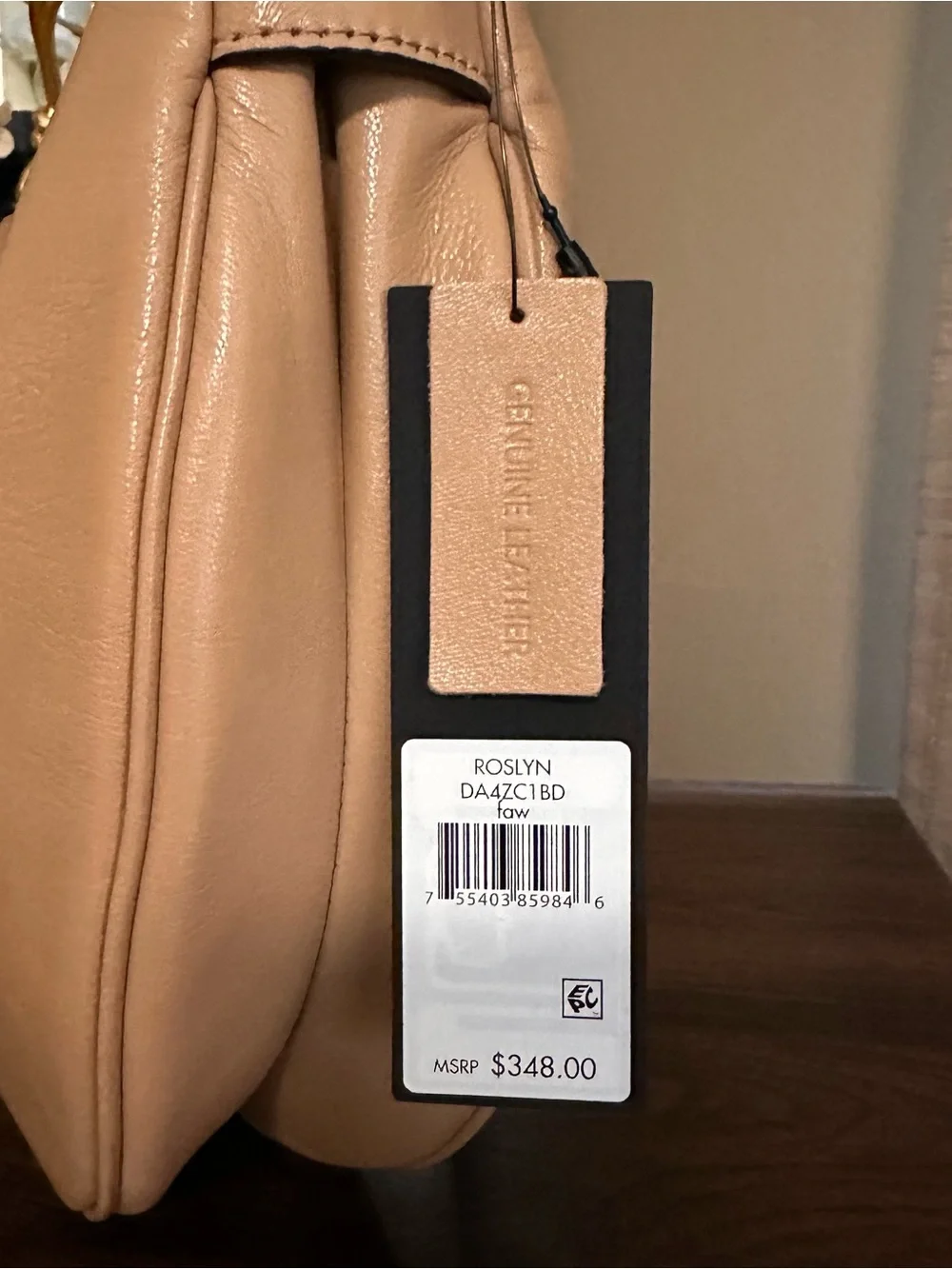 NWT | Donna Karan New York Roslyn Love Knot Shoulder Bag
